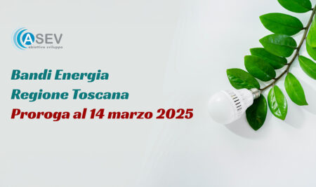 Bandi regionali Energia – scadenze prorogate al 14 marzo 2025